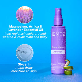 Hempz Spray Corporel Magnésium 100ml format voyage