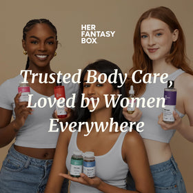 Her Fantasy Box Gel Douche Équilibrant pH 635g côté bouteille