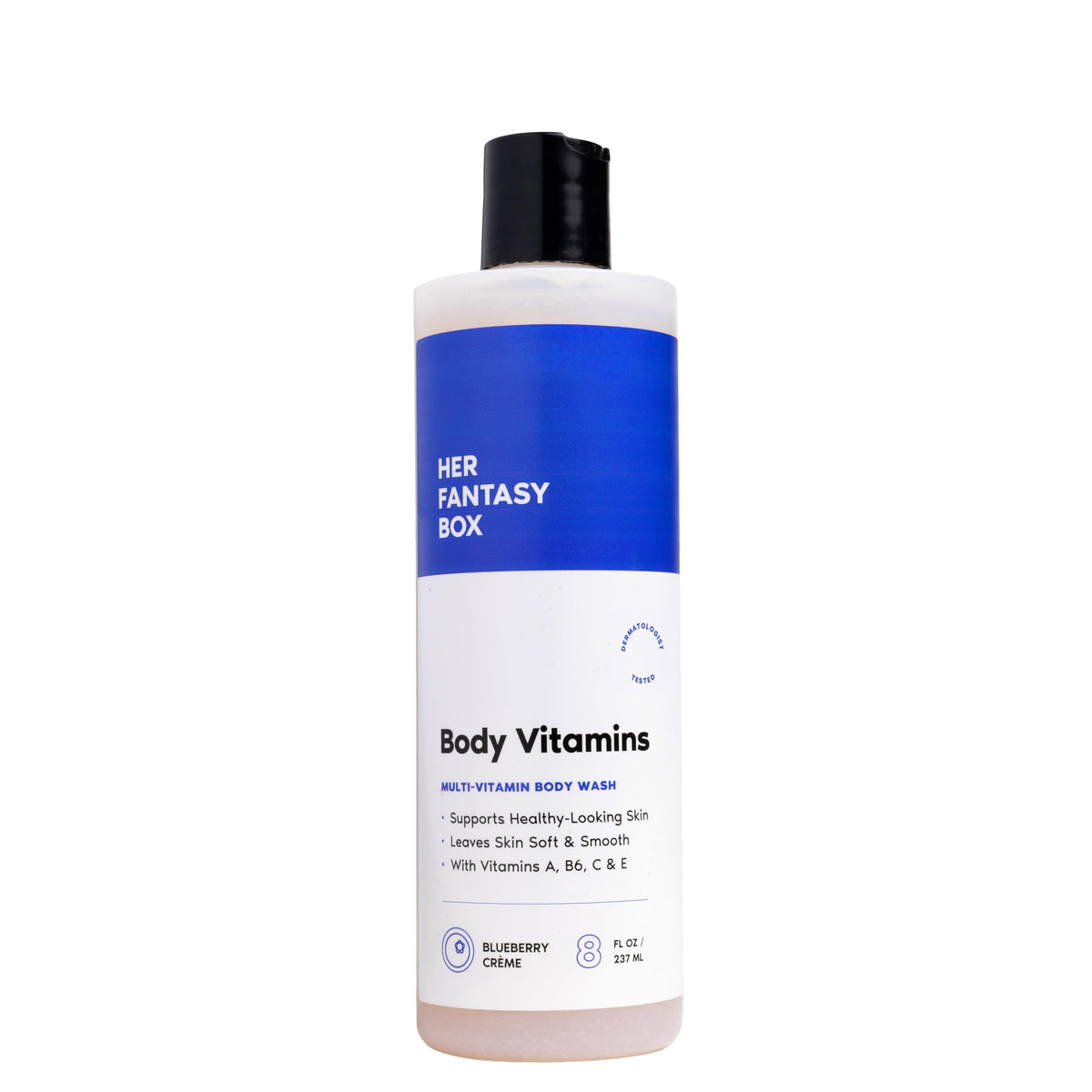 Her Fantasy Box Gel Douche Hydratant 8 oz vue avant avec étiquette