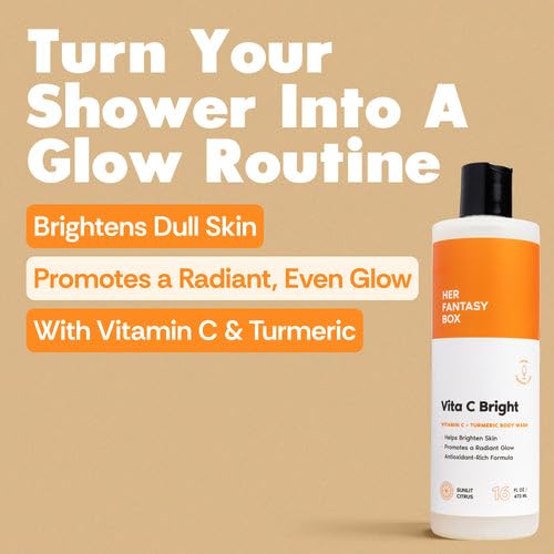 Her Fantasy Box Gel Douche Vita C Bright Turmeric 240 ml arrière