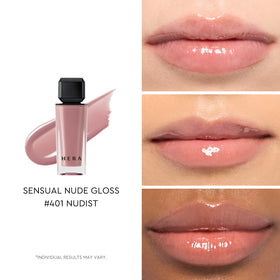 HERA Gloss à Lèvres SENSUAL NUDE #401 NUDIST applicateur