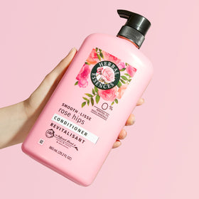 Herbal Essences Après-shampooing Smooth sur cheveux doux