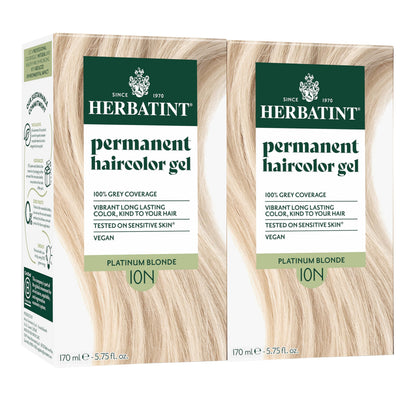 Herbatint 10N Blond Platine packaging front view