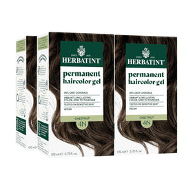 Herbatint 4N Châtain teinture capillaire permanente vue avant