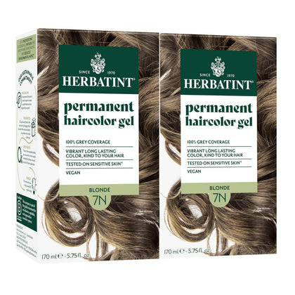 Herbatint 7N Blonde Teinture Cheveux Permanente avant application