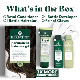 Herbatint 8N Teinture Cheveux Blonde Clair - Application dans un salon