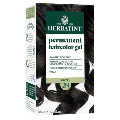 Herbatint Teinture Permanente 2N Brun 222g vue avant