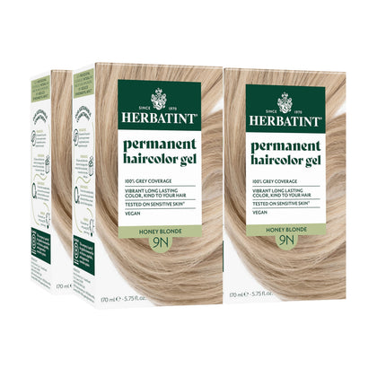 Herbatint Teinture Permanente 9N Blond Miel avant utilisation
