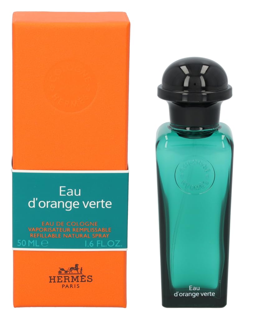 Hermès Eau D'Orange Verte flacon de 50ml vue de face
