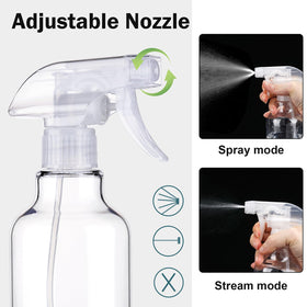 Hethyo Bouteilles Spray avec entonnoir et bouchons