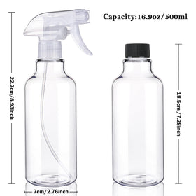 Hethyo Bouteilles Spray pour usage domestique et professionnel