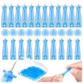 HFYHWT lancettes stériles pour extraction de boutons, 100 pièces, emballage