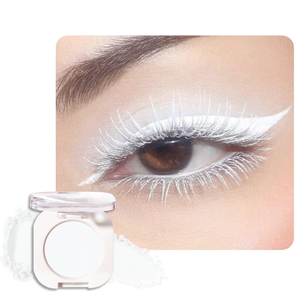 HHLTOH Fard à Paupières Mat Blanc 9g vue de face