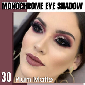HHLTOH fard à paupières mat prune taupe arrière avec détails