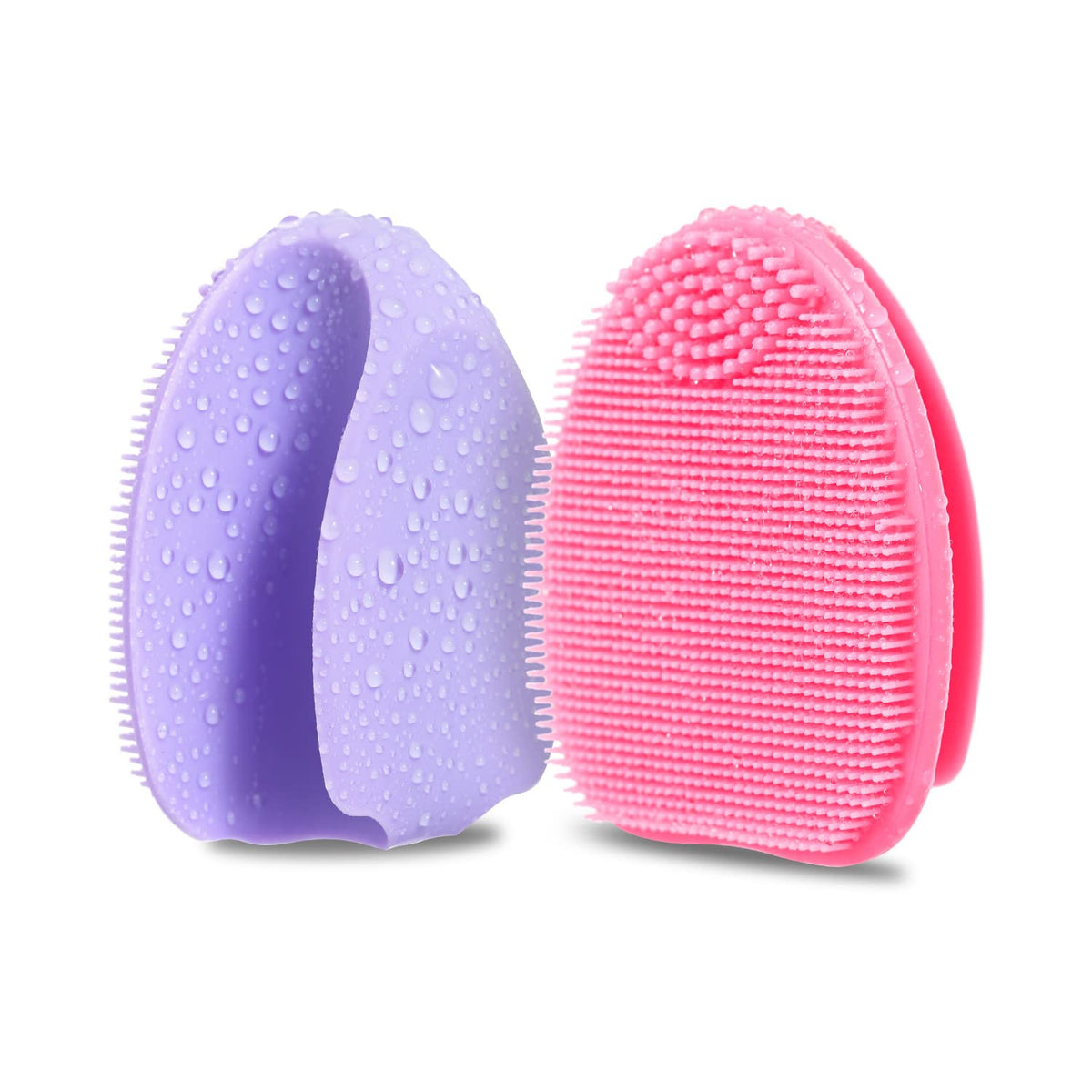 HIEERBUS brosse de nettoyage visage en silicone vue de face