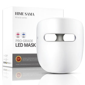 HIME SAMA Masque LED Visage avec affichage avant