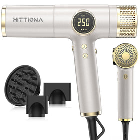 HITTIONA Sèche-Cheveux de Voyage 2000W vue avant avec diffuseur