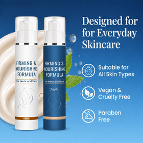 Hlonns crème de jour application sur peau