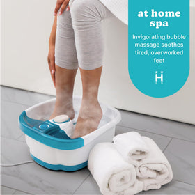 Homedics Spa de Pieds Bubble Mate avec pierre ponce incluse