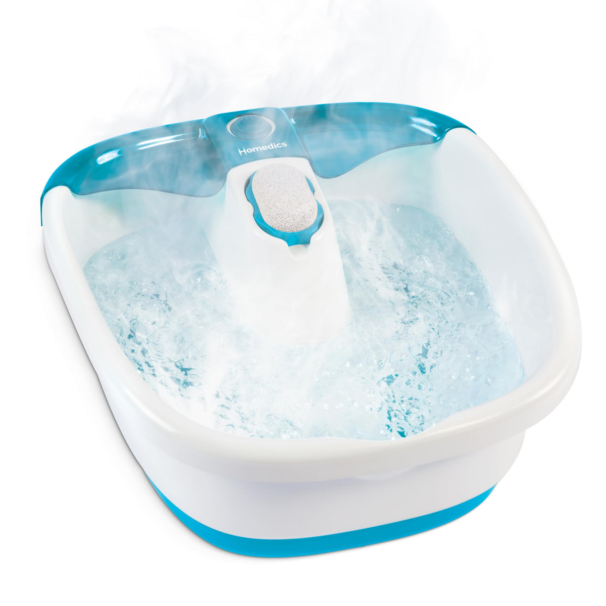 Homedics Spa de Pieds Bubble Mate vue avant avec jets d'eau
