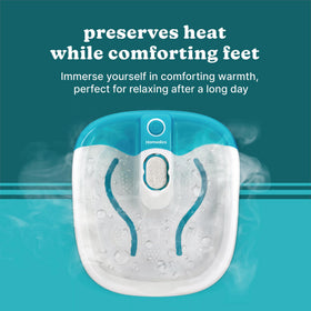 Homedics Spa de Pieds Bubble Mate vue de côté