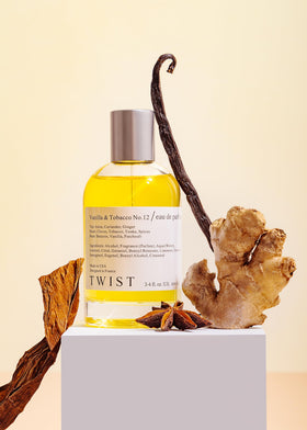 HOUSE OF TWIST Eau De Parfum Vanilla & Tobacco No. 12 packaging