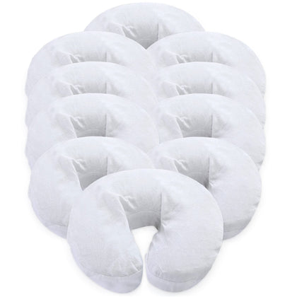 Housses de massage en coton LONDON LINENS pack de 10 pièces, vue avant
