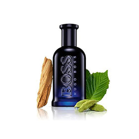 Hugo Boss Bottled Night 200ml en ambiance nocturne