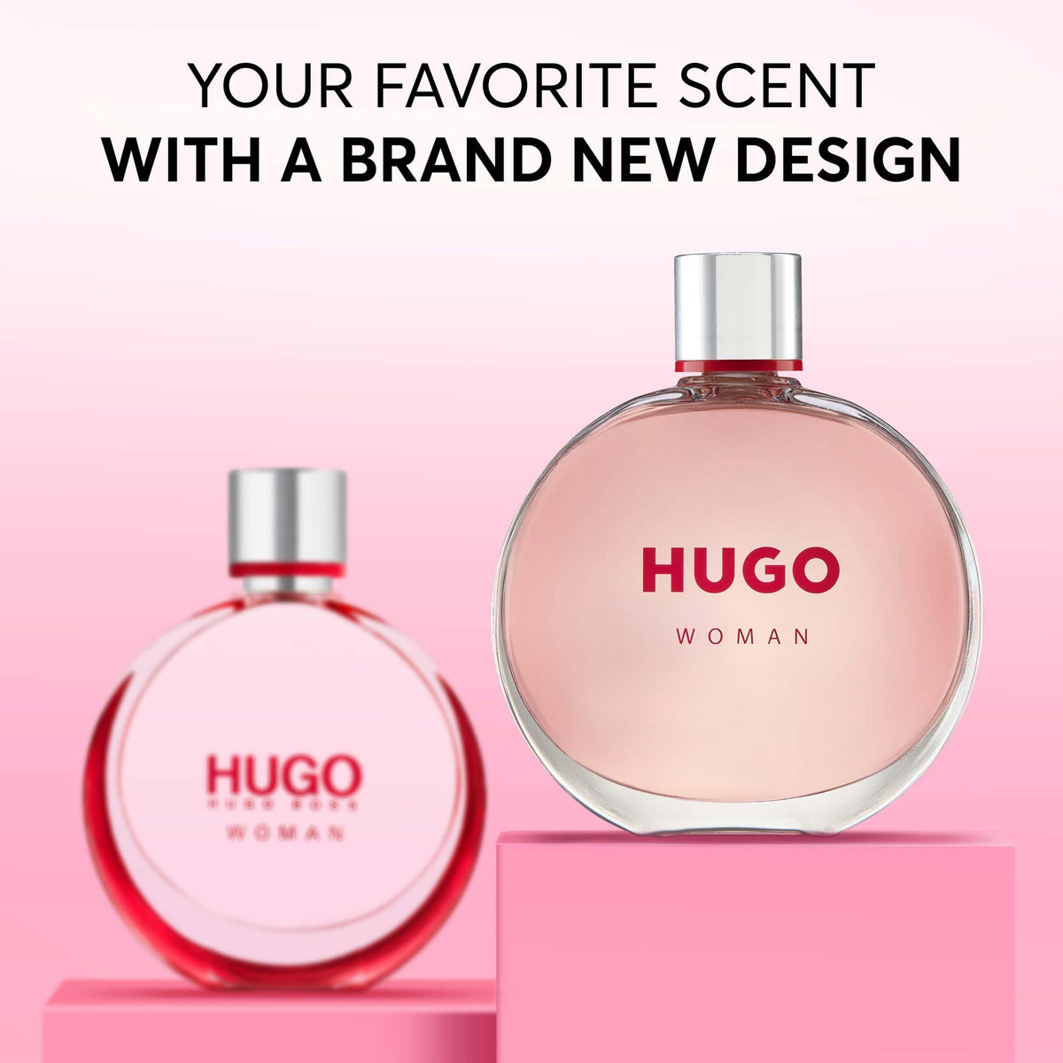 Hugo Boss Deep Red Eau de Parfum 75ml présentation sur fond neutre