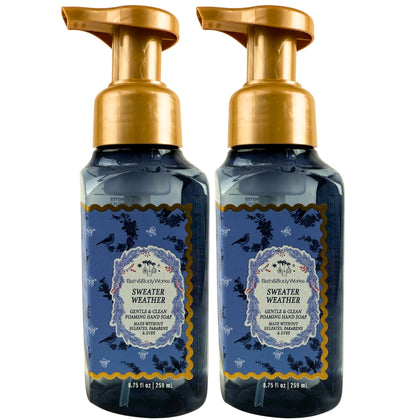 Huieter savon moussant doux 2 pack Sweater Weather vue avant
