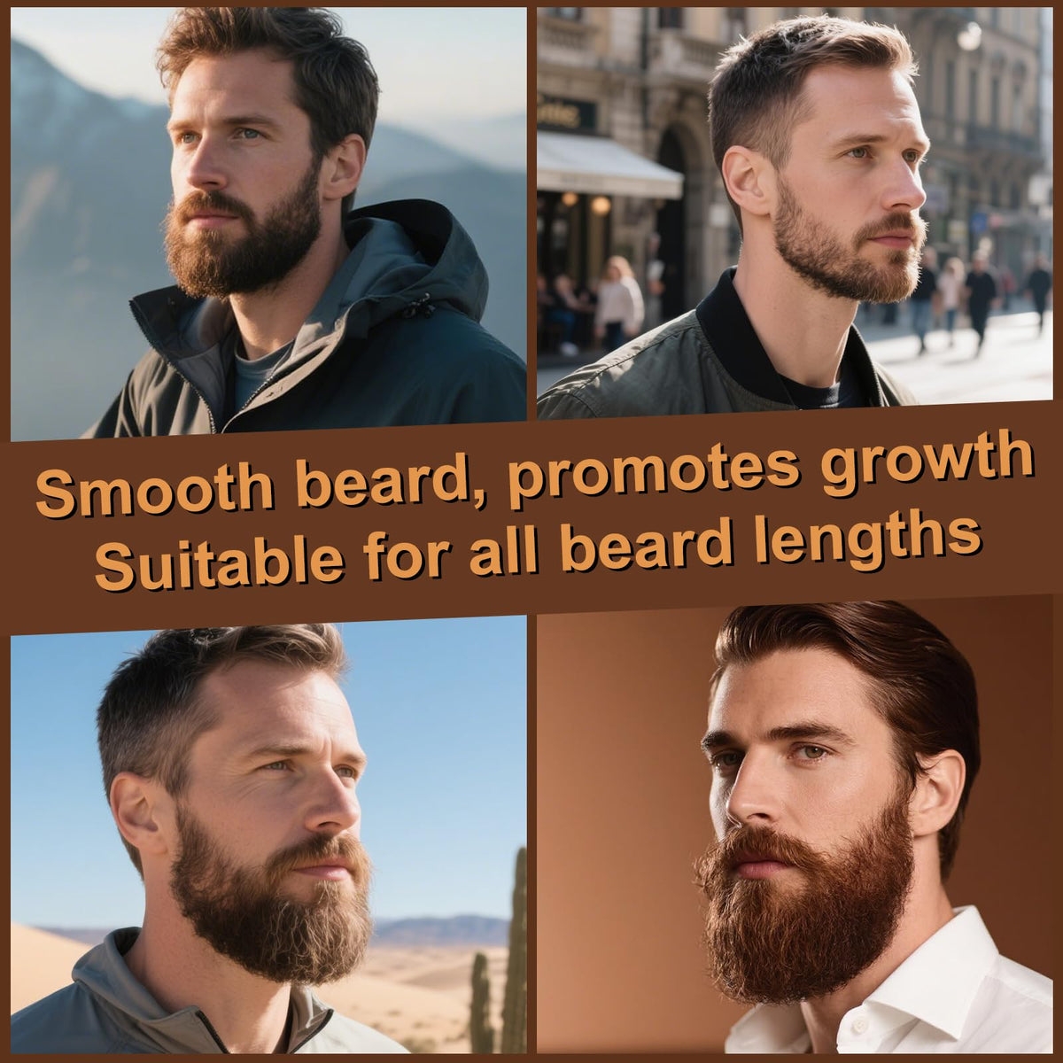 Huile à barbe inodore XIKEZAN en flacon