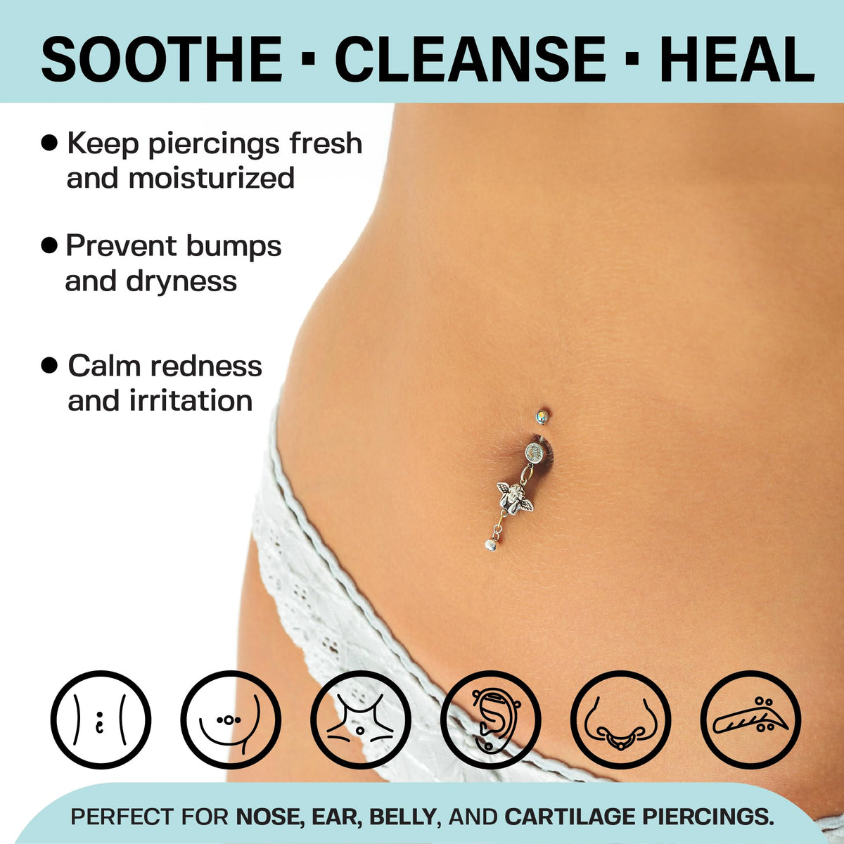 Huile Bump & Keloid sur fond blanc