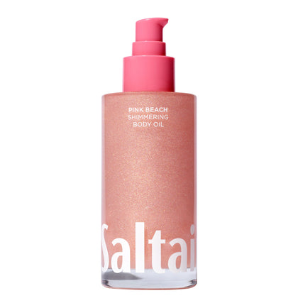 Huile corporelle scintillante Saltair 4 oz vue avant