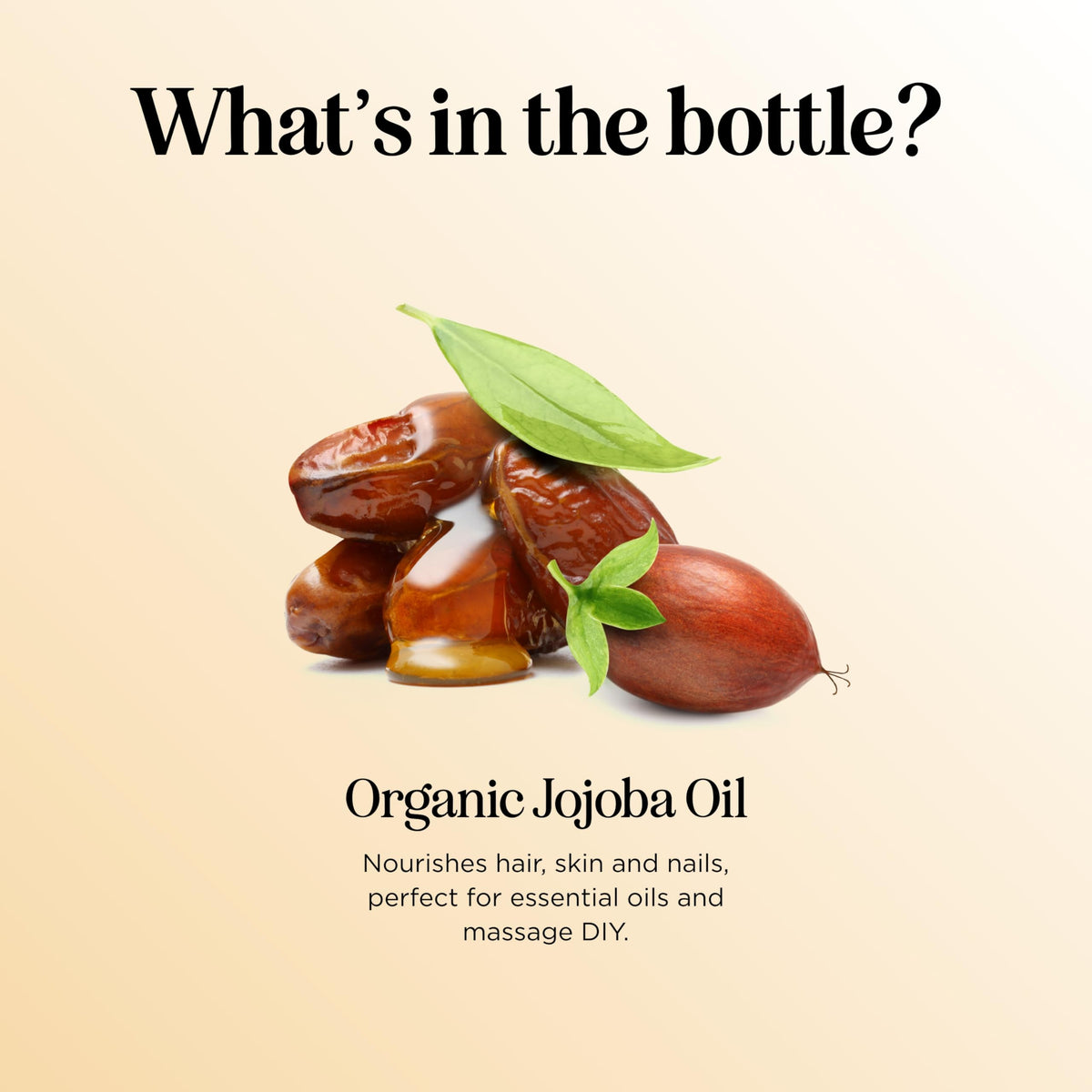 Huile de jojoba bio Maple Holistics sur une table en bois