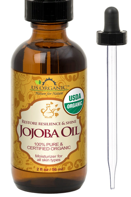 Huile de Jojoba US Organic 56ml vue de face