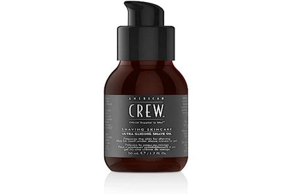 Huile de Rasage AMERICAN CREW 50ml vue avant avec étiquette