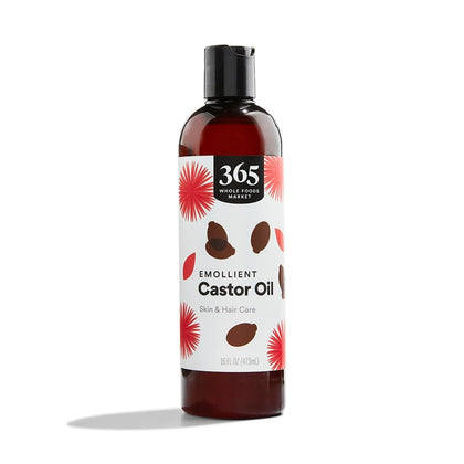 Huile de ricin 365 by Whole Foods Market, 16 fl oz, vue avant