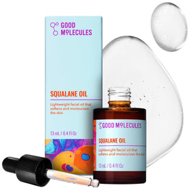 Huile de Squalane Good Molecules 13 ml vue de face avec étiquette