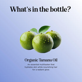 Huile de tamanu bio avec des huiles essentielles pour mélange