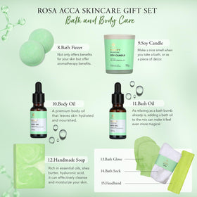 Huile pour le visage du coffret RA ROSA ACCA