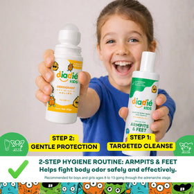 Huiles essentielles dans le savon liquide DIADIÉ pour enfants