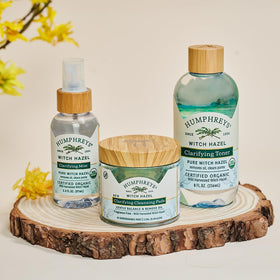 Humphreys Tonique Clarifiant Bio 100 ml sur une table en bois
