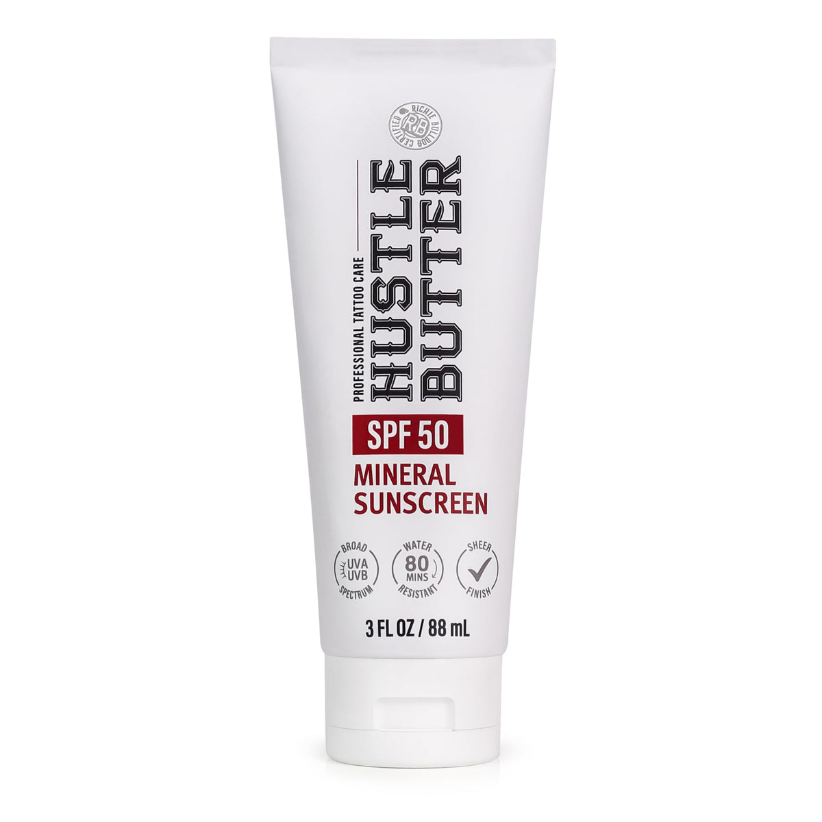 Hustle Butter Deluxe Crème Solaire Après-Tatouage 3 oz vue avant