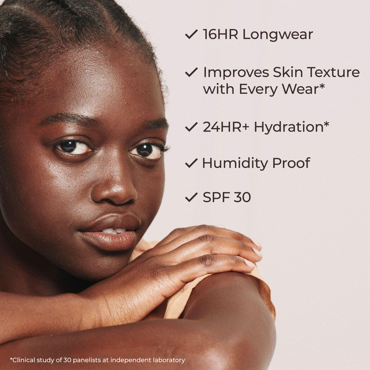 Hydratant teinté Laura Mercier en utilisation quotidienne