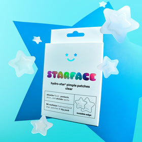 Hydro-Stars en forme d'étoile avec un fond coloré