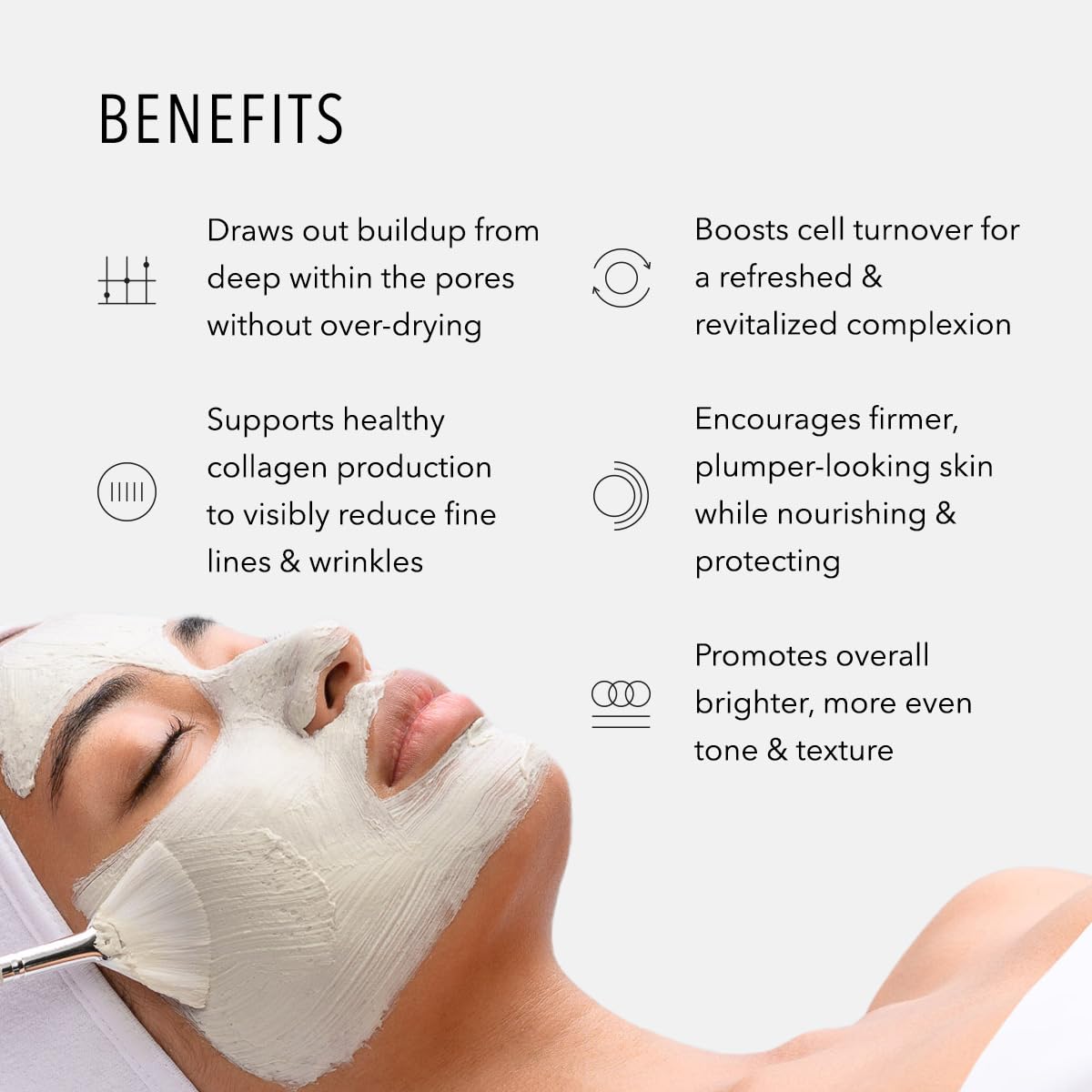 HydroPeptide Miracle Mask 120g application sur le visage