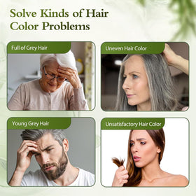 Hynqor Shampooing Colorant Marron application facile