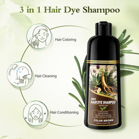 Hynqor Shampooing Colorant Marron ingrédients naturels