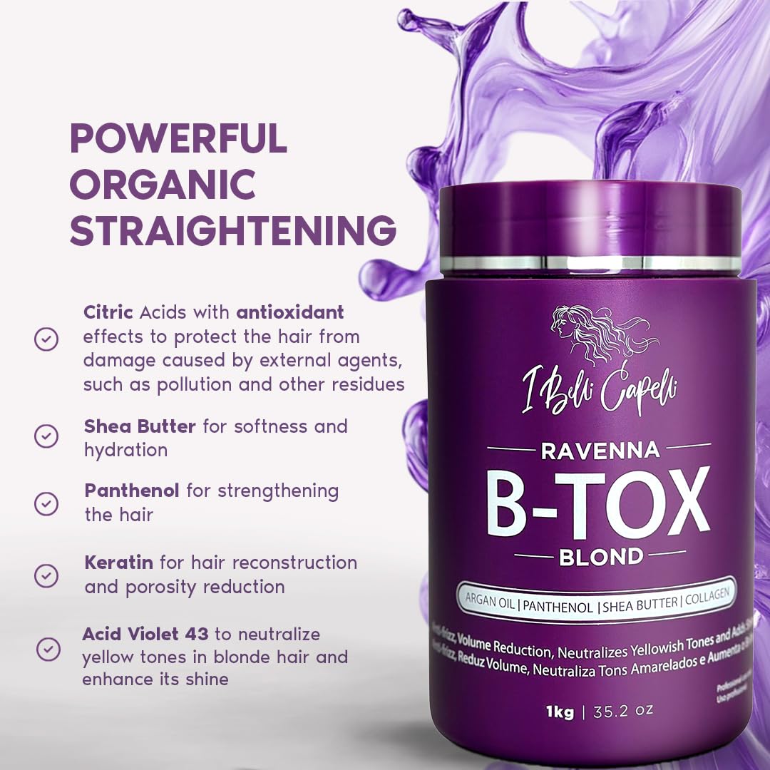I Belli Capelli Traitement B-tox, application sur cheveux