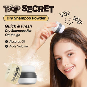 I DEW CARE Tap Secret Trio Poudre de Shampoing Sec en emballage